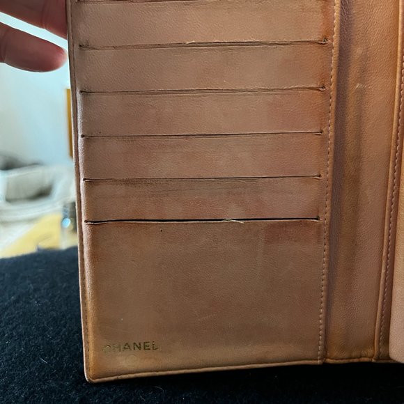 Chanel Caviar Leather Pink Wallet - Picture 11 of 12